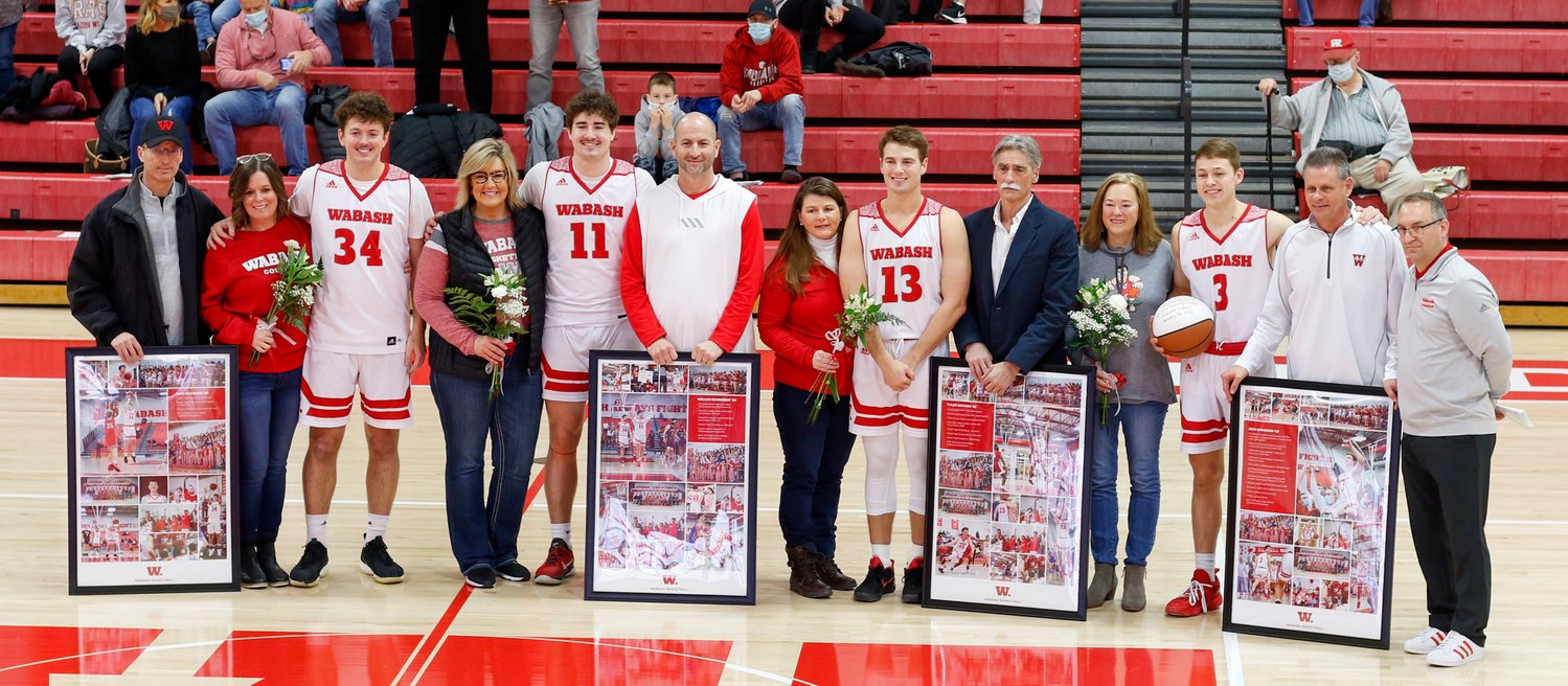 Jack Hegwood, Kellen Schreiber, Tyler Watson, and Jack Davidson have led Wabash basketball in what has been a historic season for the Little Giants. The group will arguably go down as one of the greatest senior classes to ever come through the program.
